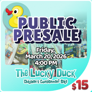 Friday Public Presale | March 20, 2026 | Friday | 4:00 PM